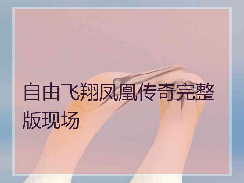自由飞翔凤凰传奇完整版现场