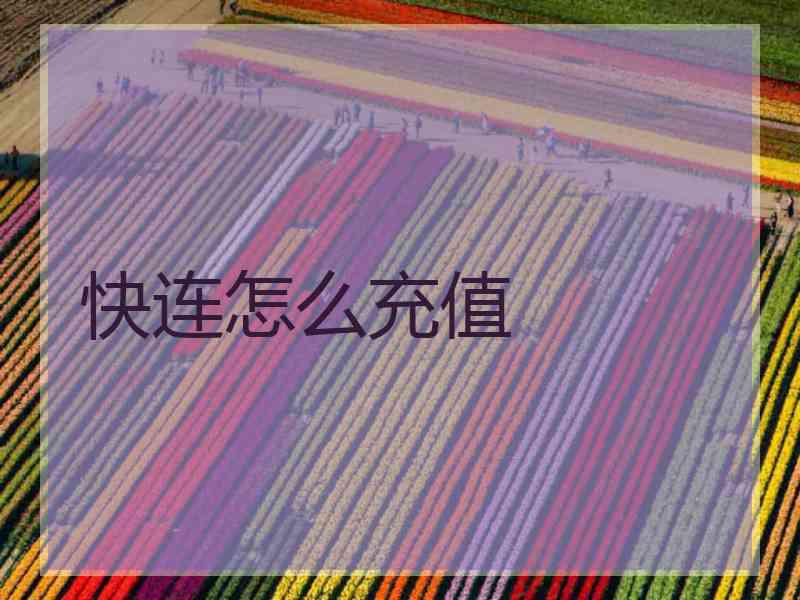快连怎么充值