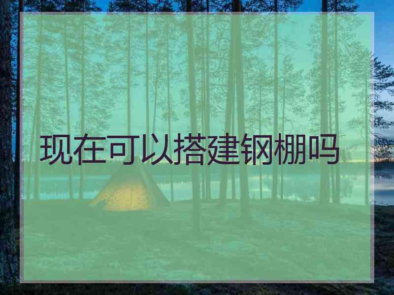 现在可以搭建钢棚吗