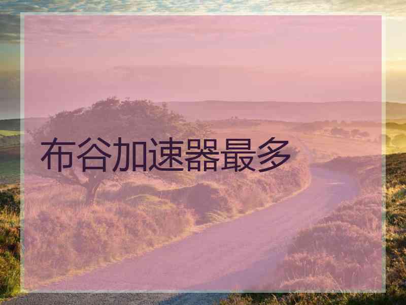 布谷加速器最多