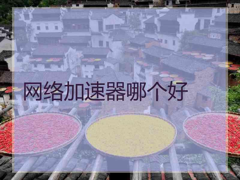 网络加速器哪个好