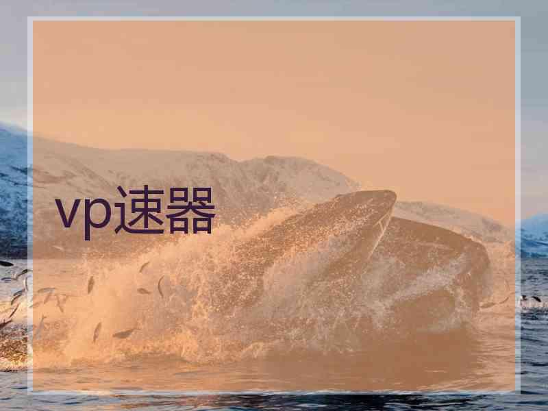 vp速器