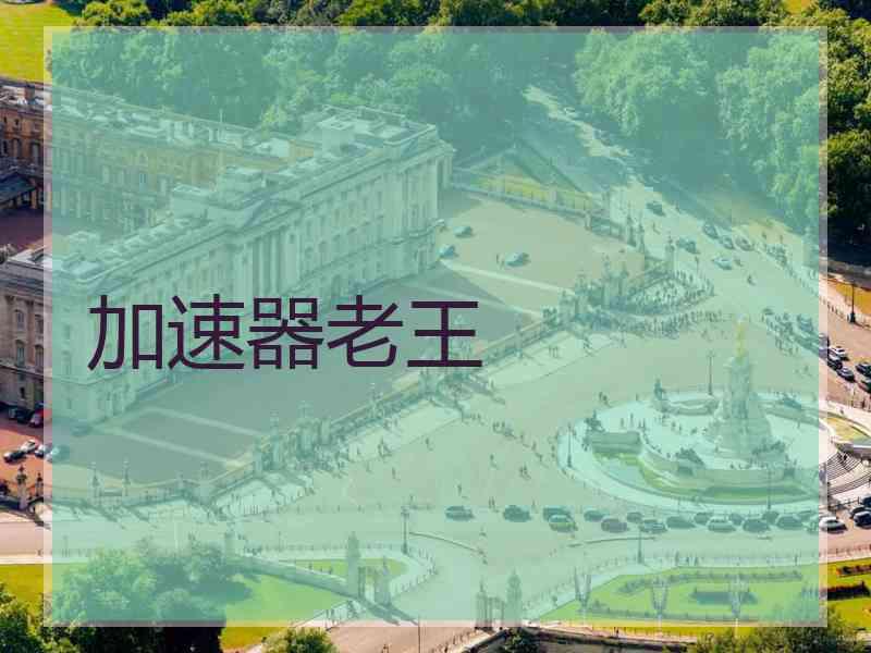 加速器老王